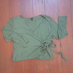 JCrew Wrap Top